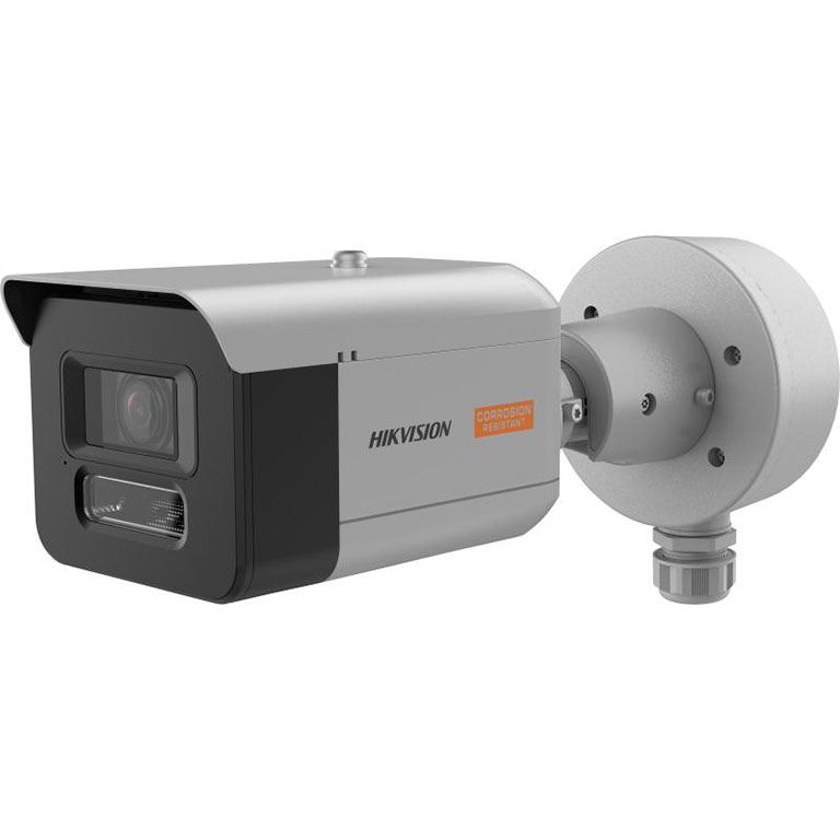 DS-2XC3T46G0H-LIS　4MP デュアル照明 固定バレット型 ポリマー耐腐食 IPカメラ