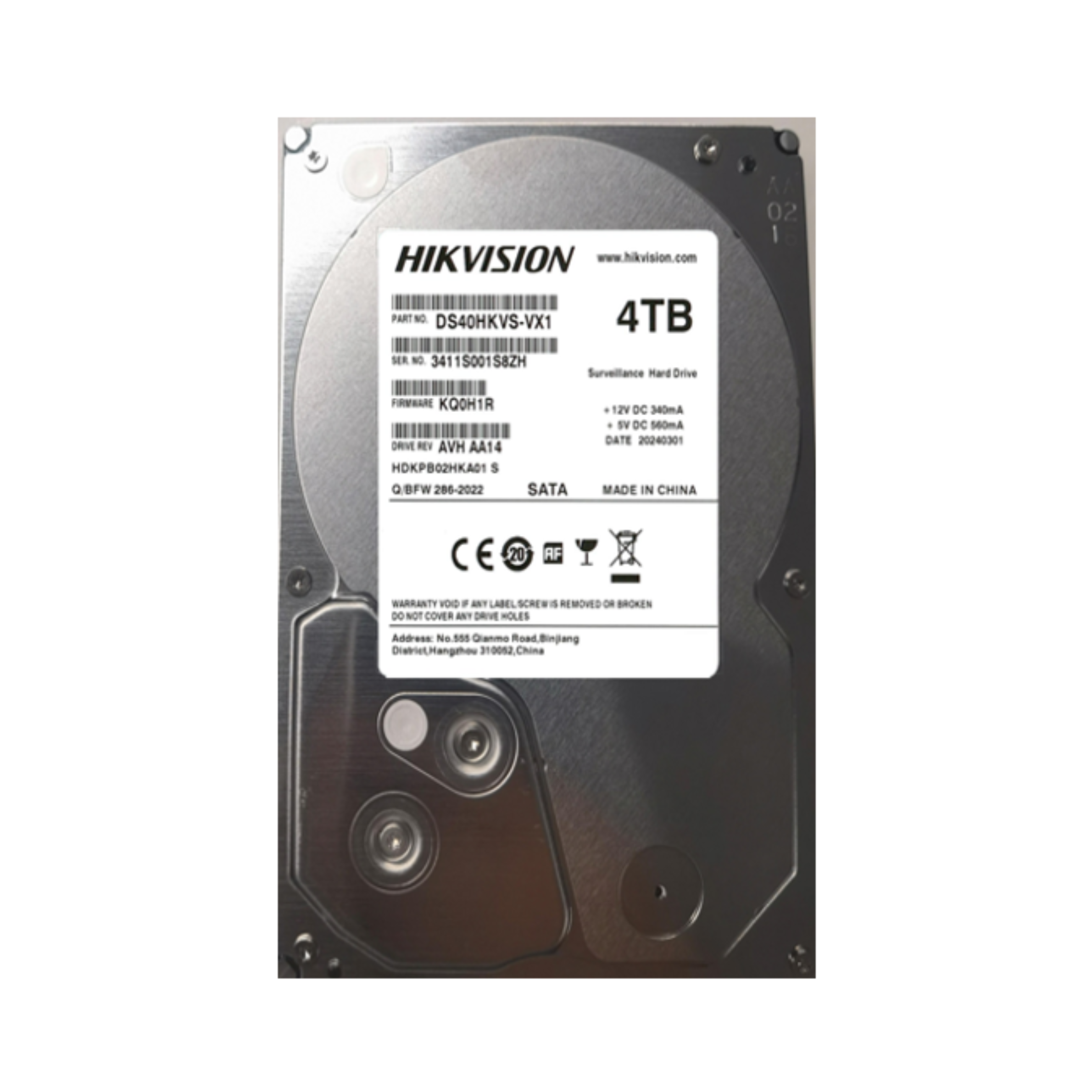 HIK製HDD