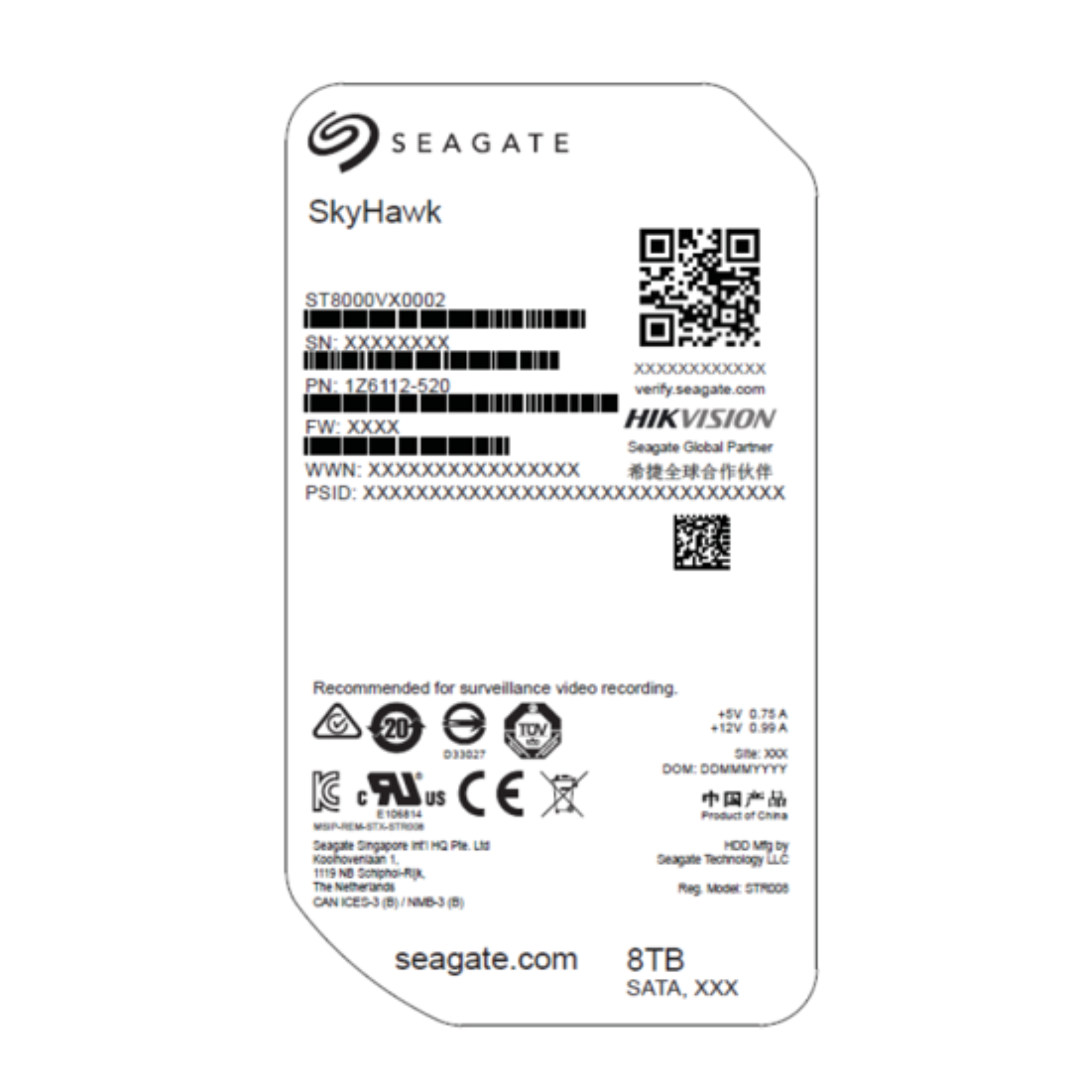 SEAGATE製HDD