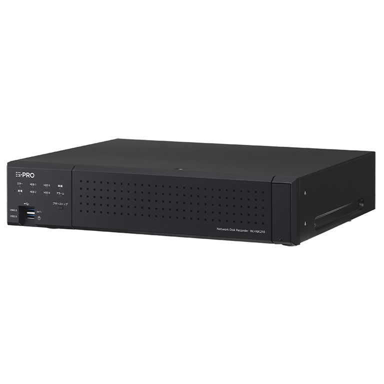 [IPRO452]WJ-NX210/4　最大24CH 2TBx2 ネットワークディスクレコーダー